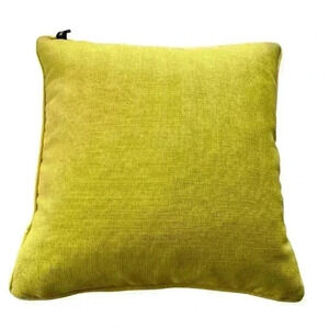 RODEO HOME Textured Yellow BED COUCH TOSS THROW PILLOW Feather Insert